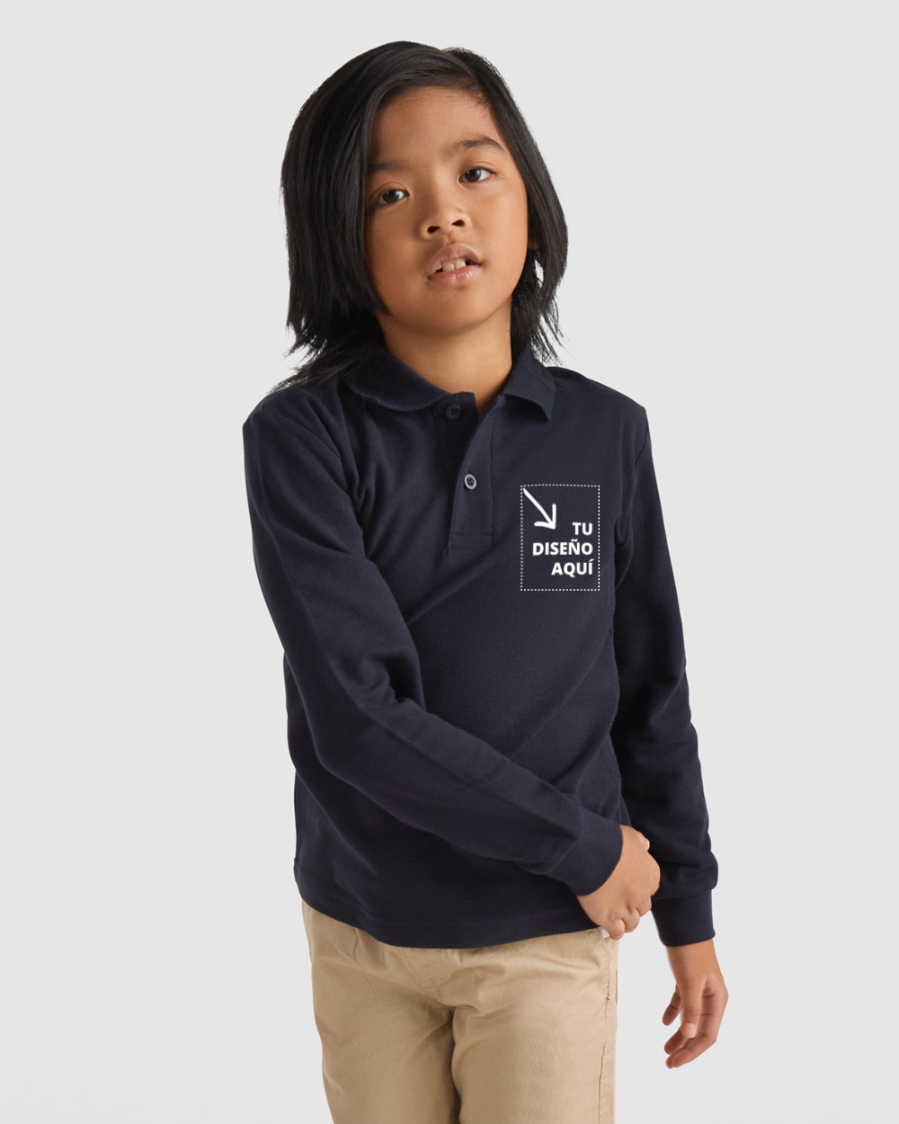 polos personalizados niño