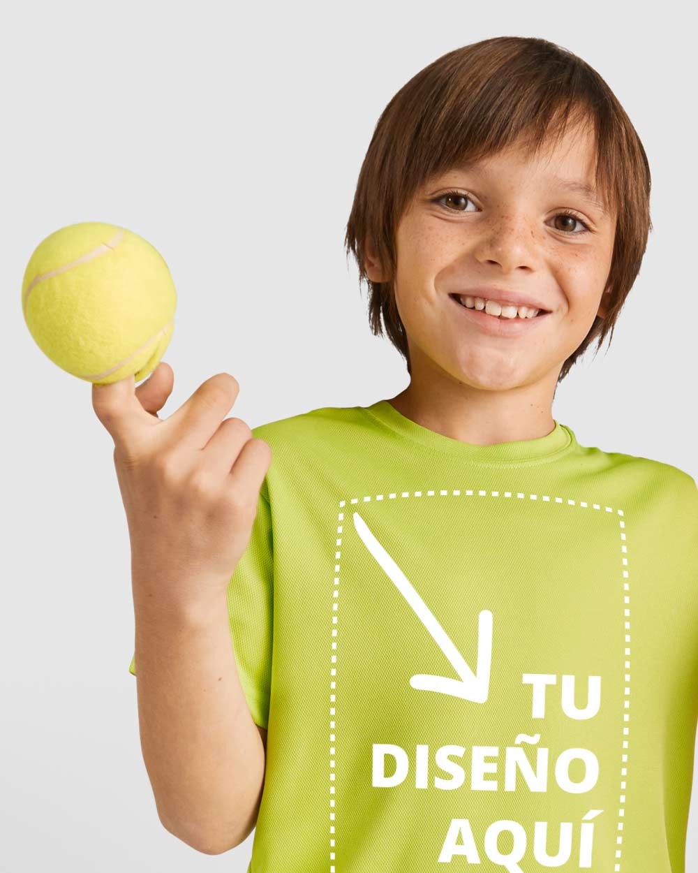 Camiseta Deportiva Básica Infantil