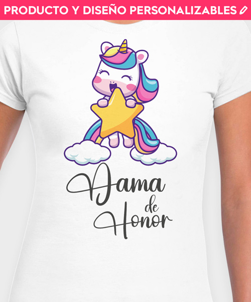 Dama De Honor Unicornio